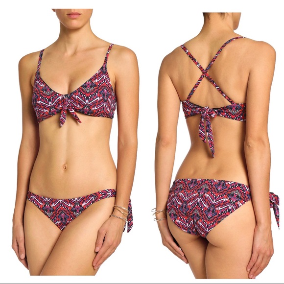 knitted bikini top